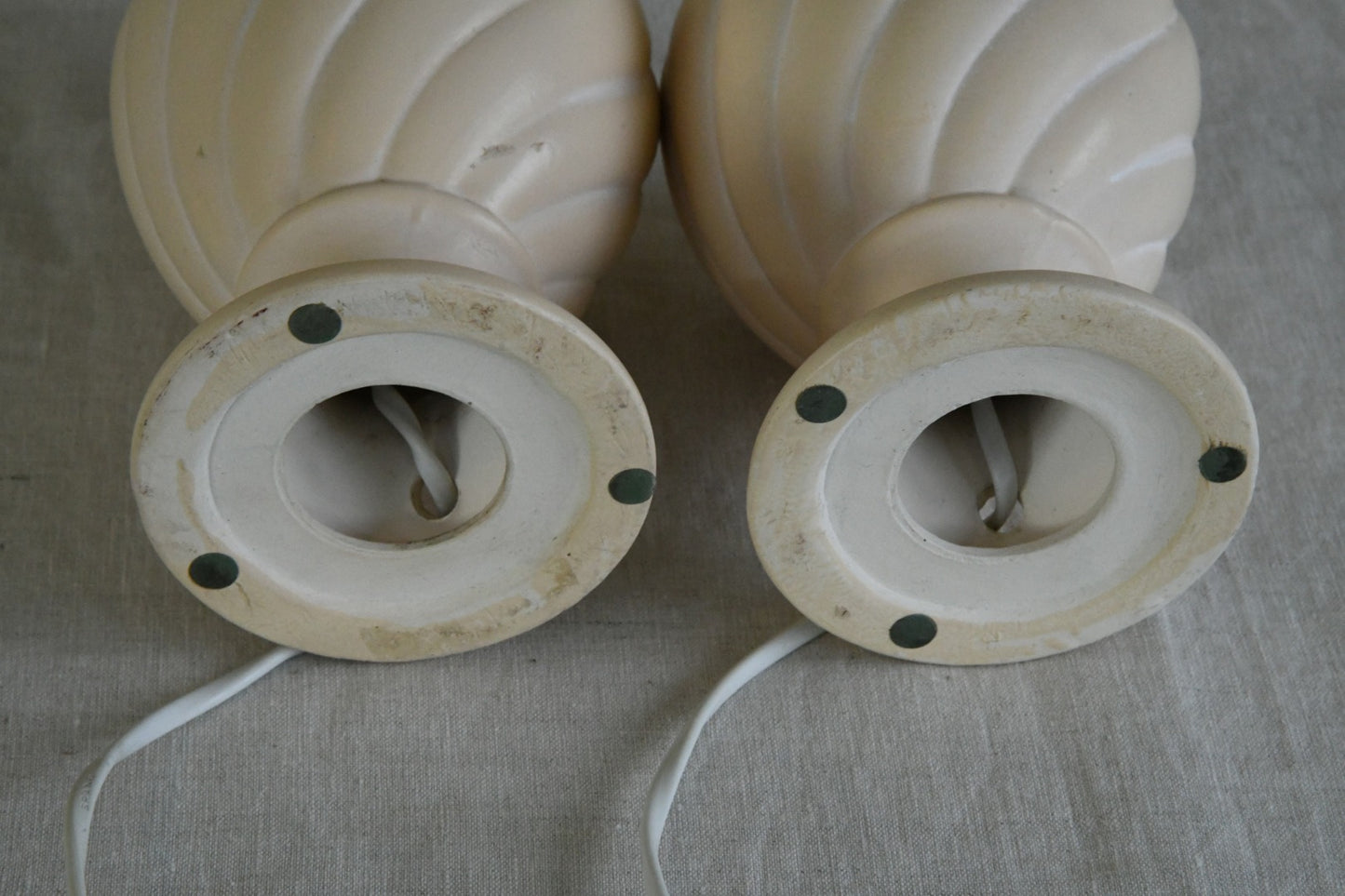 Pair Ceramic Lamps