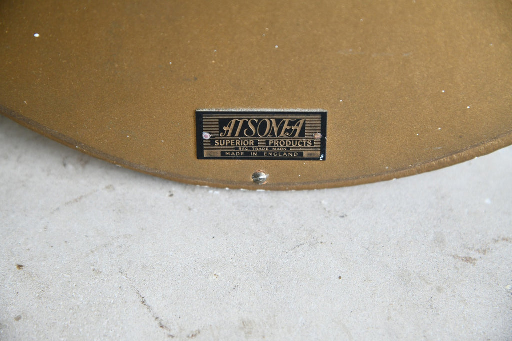 Oval Mid 20th Century Mirror