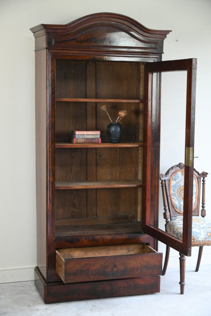 French Mahogany Bookcase