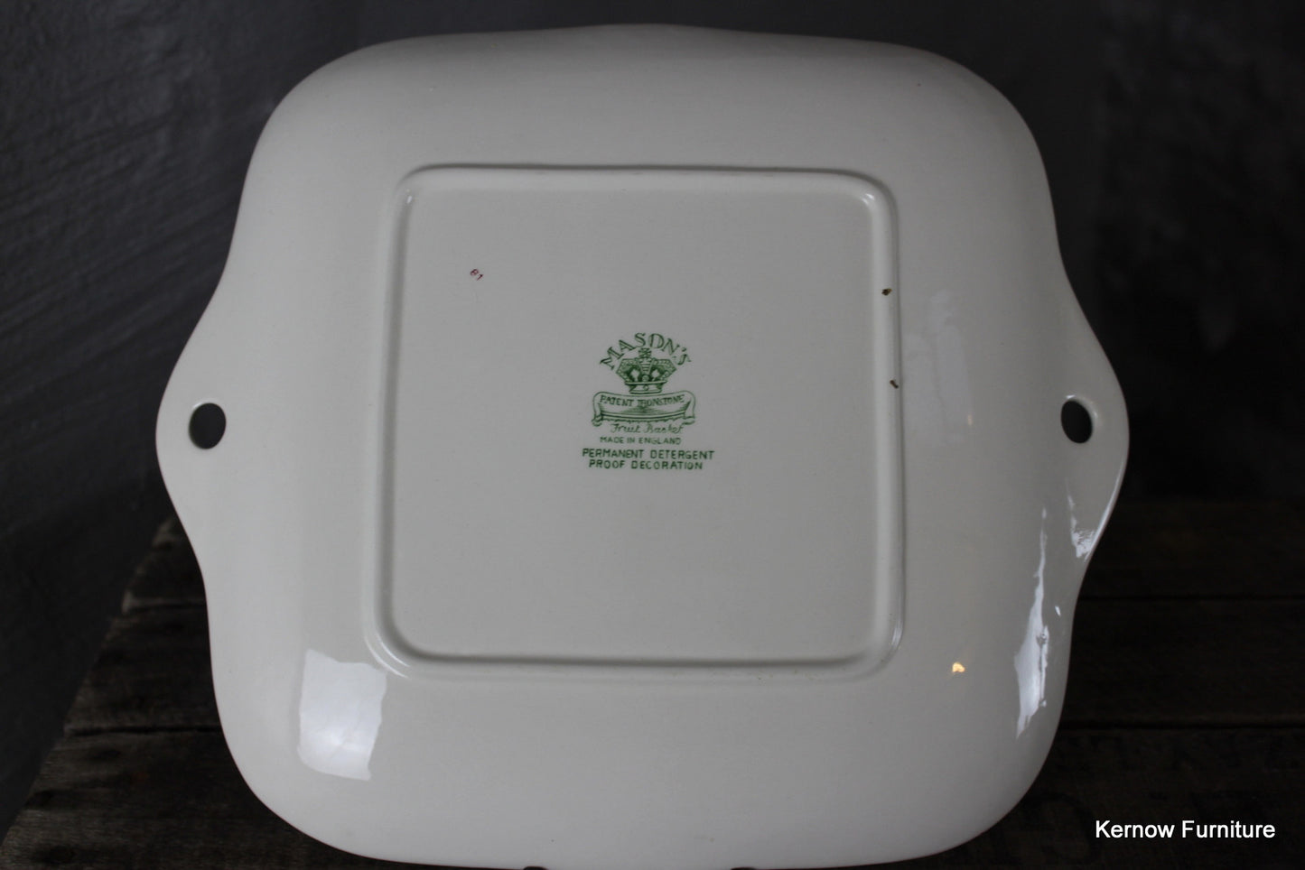 Masons Square Fruit Basket Plate - Kernow Furniture