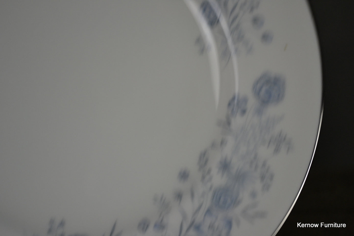 Pair Wedgwood Belle Fleur Plates - Kernow Furniture