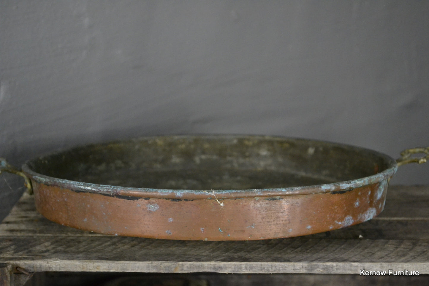 Large Copper Pan - Kernow Furniture