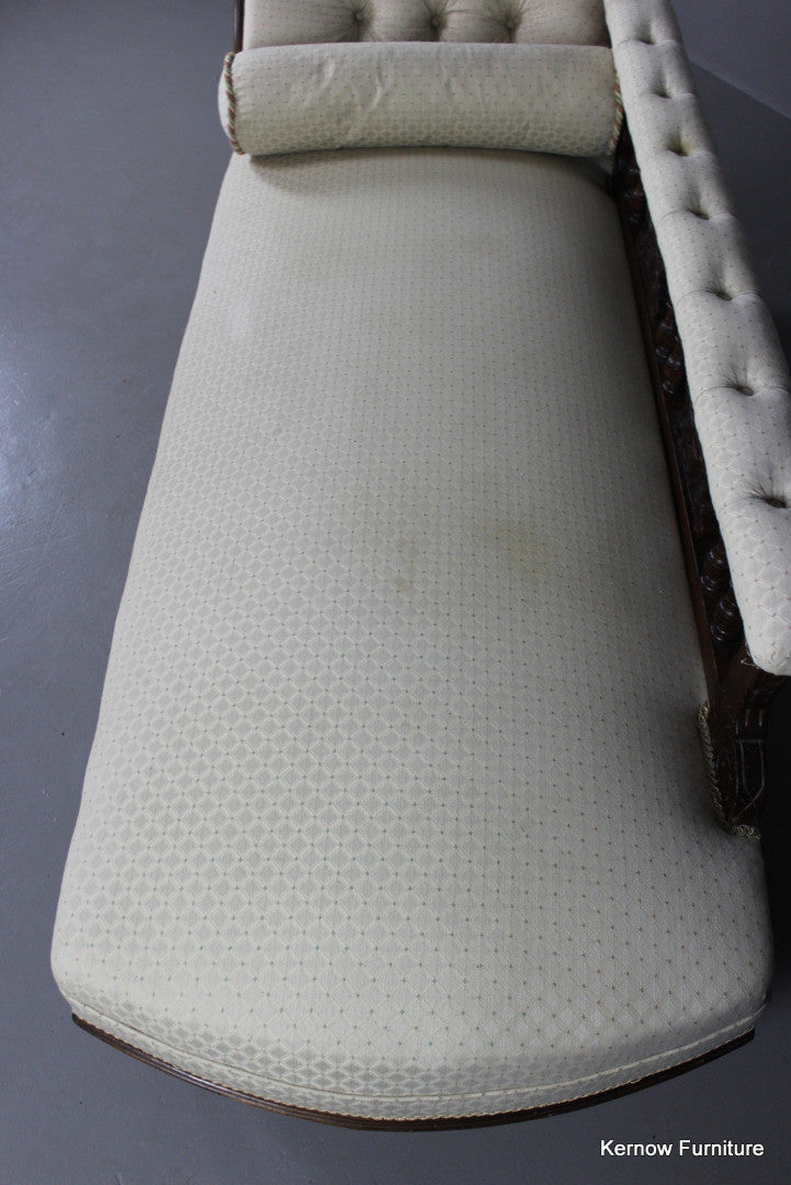 Antique Style Chaise Longue - Kernow Furniture