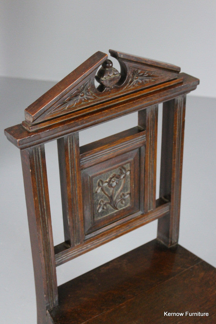 Oak Hall Chair - Kernow Furniture