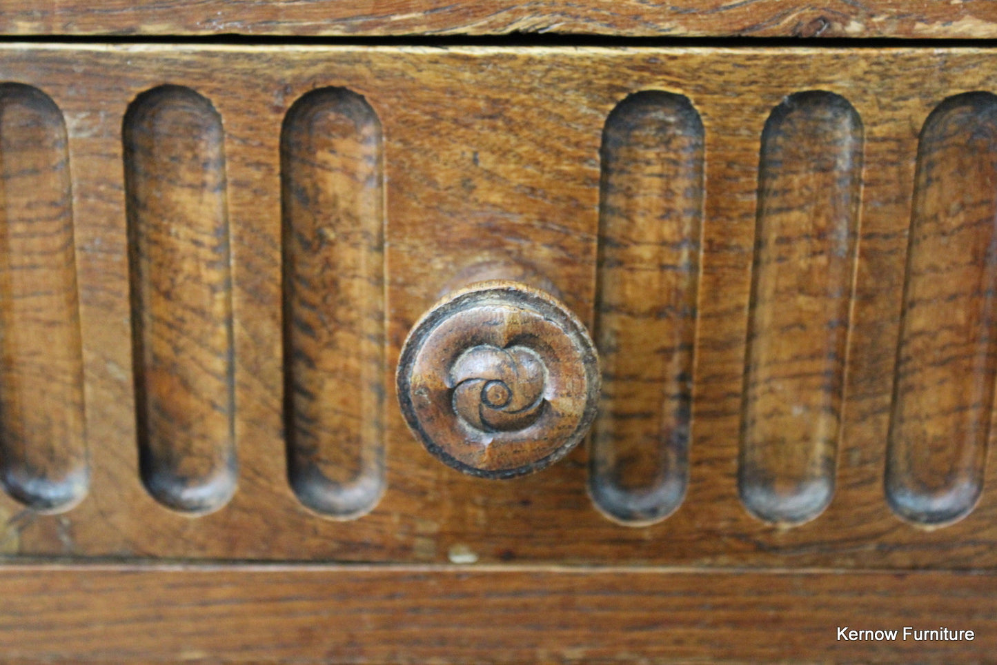 Early 20th Century Oak Dressing Table - Kernow Furniture
