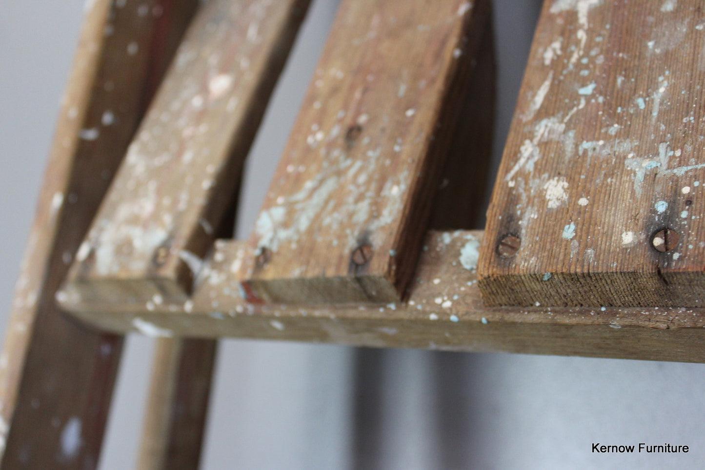 Wooden Vintage Ladder - Kernow Furniture