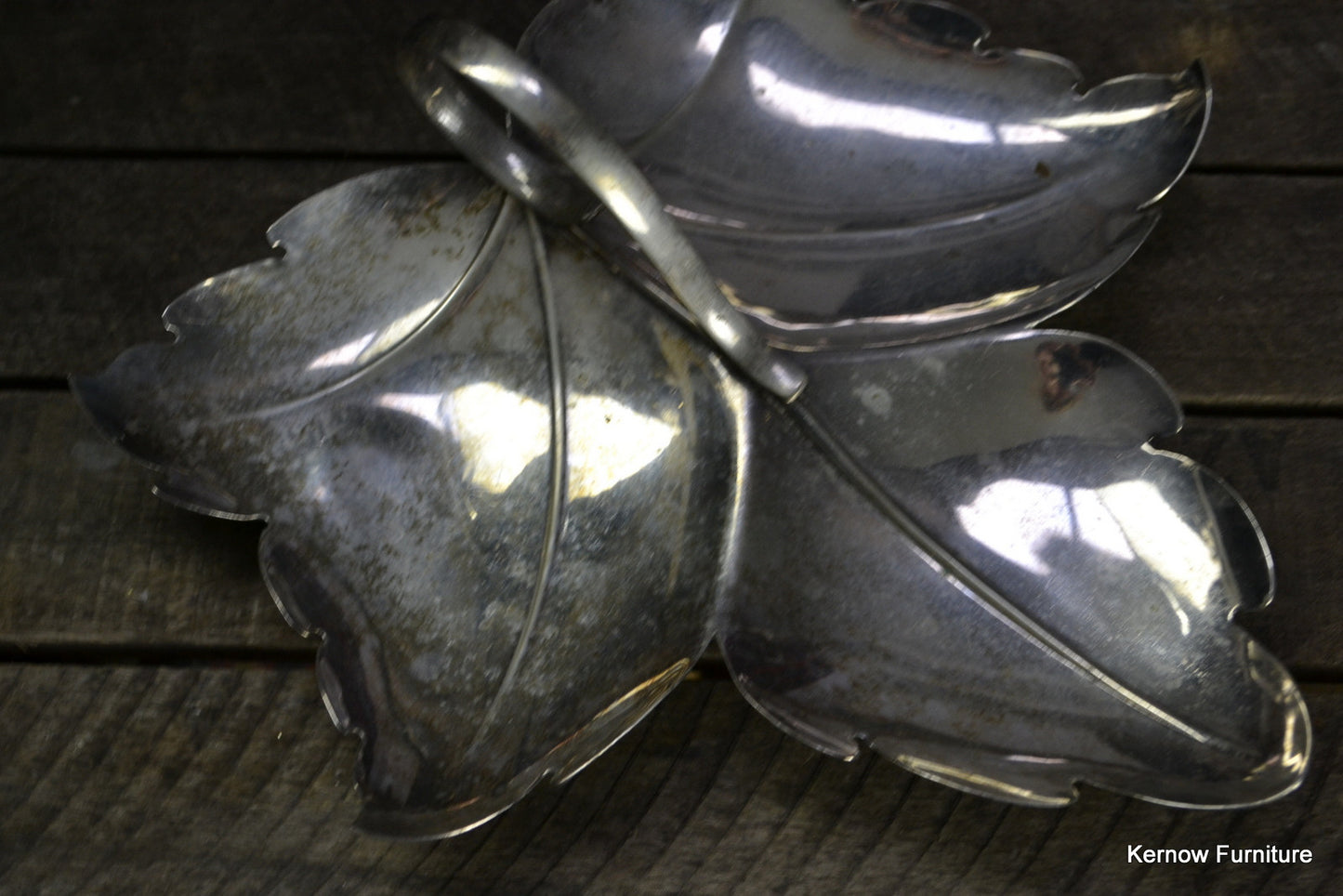 EPNS Leaf Dish - Kernow Furniture