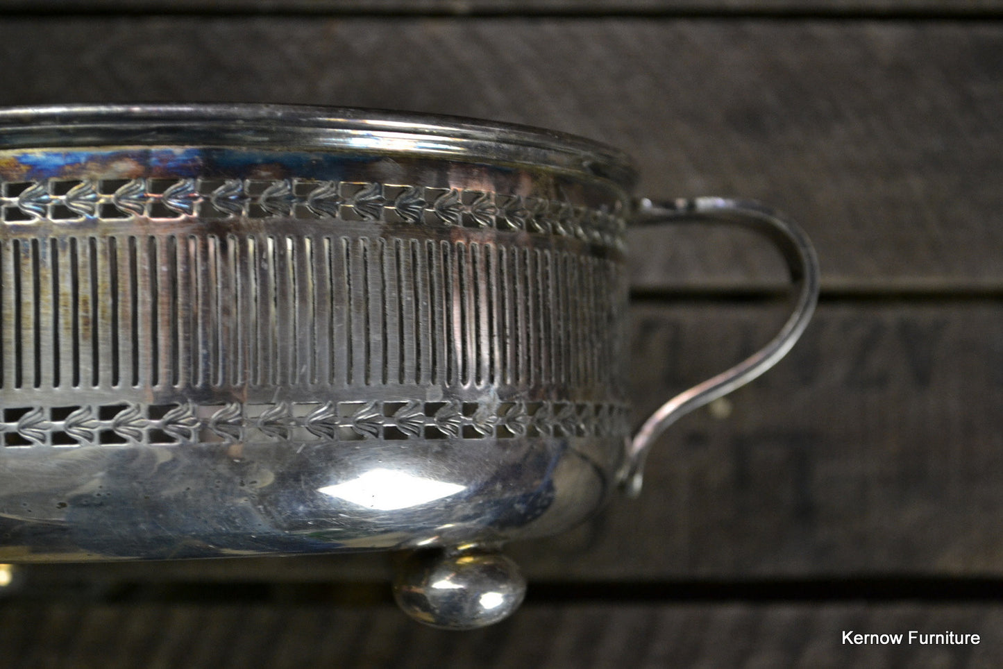 EPNS Pierced Dish - Kernow Furniture