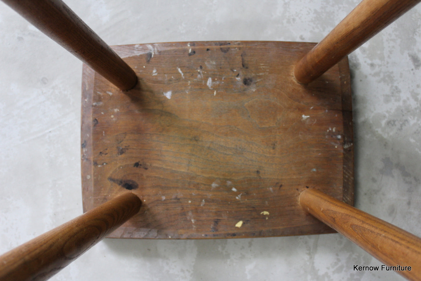 Rectangular Elm Stool - Kernow Furniture
