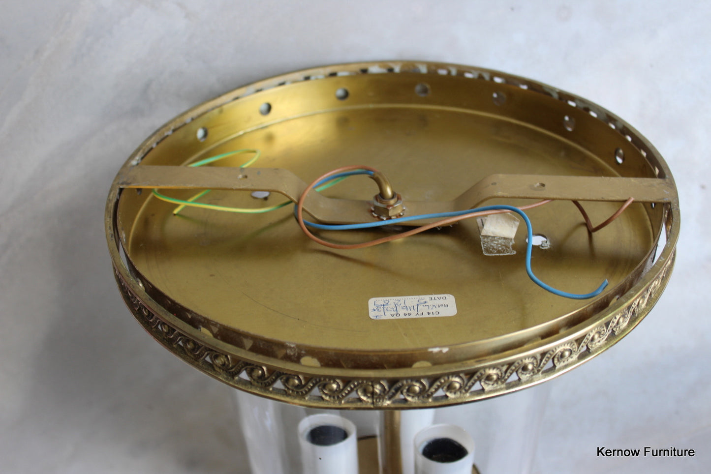 Brass Ceiling Light - Kernow Furniture