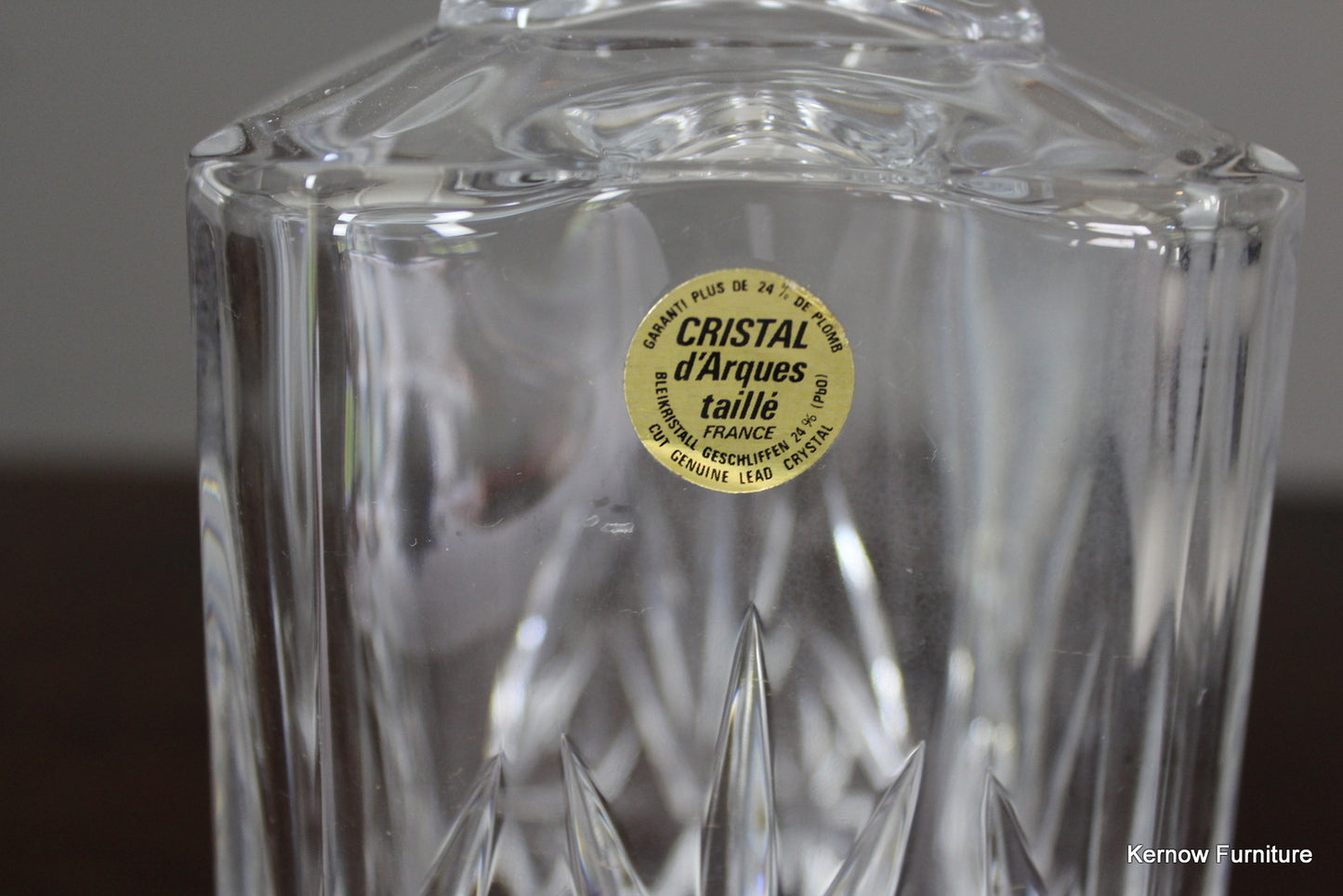 Cristal D'arques Decanter - Kernow Furniture