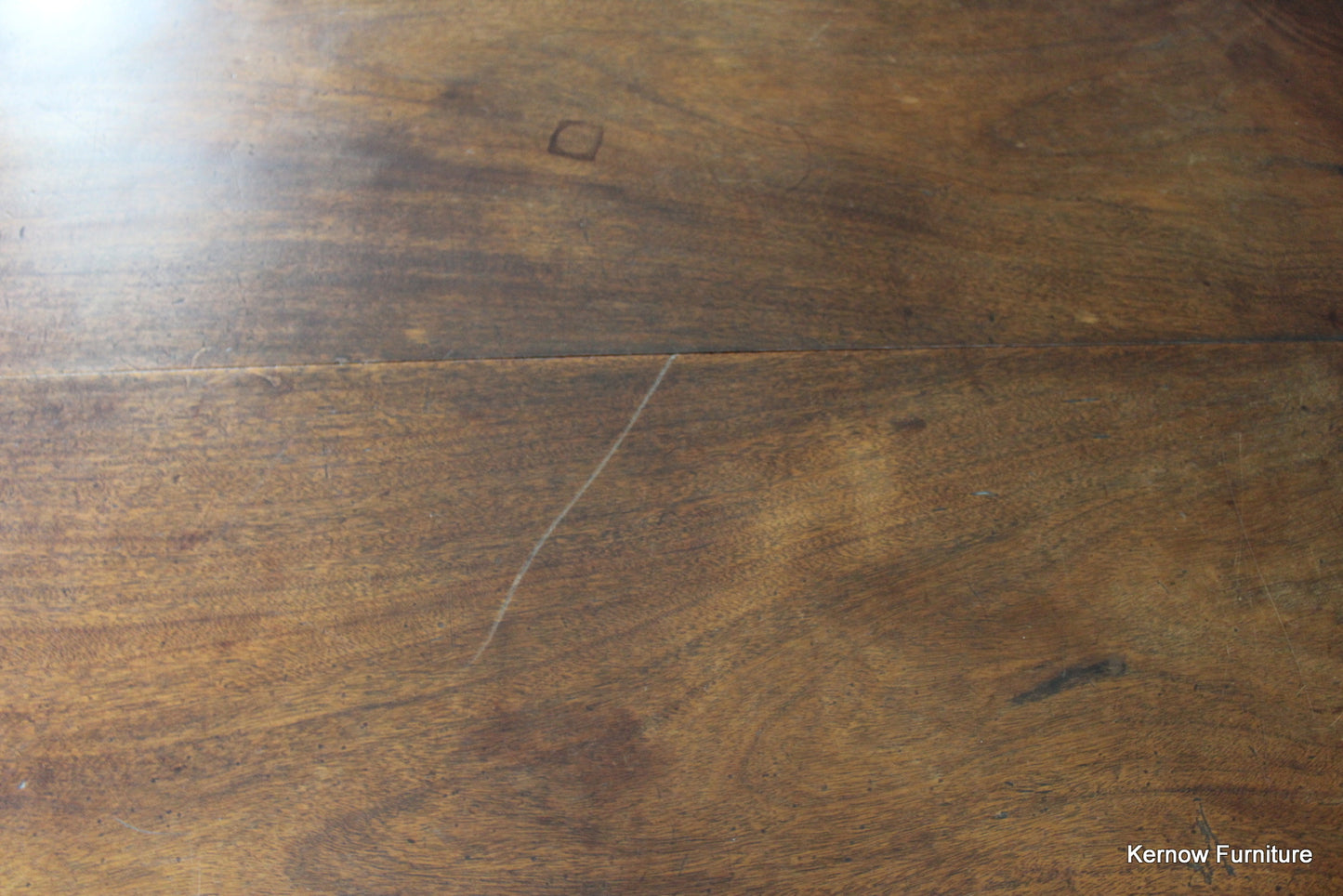 Victorian Mahogany Square Dining Table - Kernow Furniture