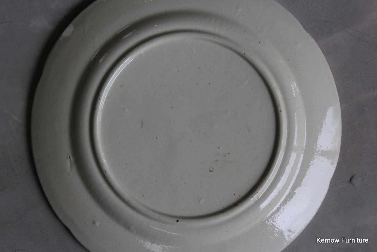 French Majolica Apricot Plate - Kernow Furniture