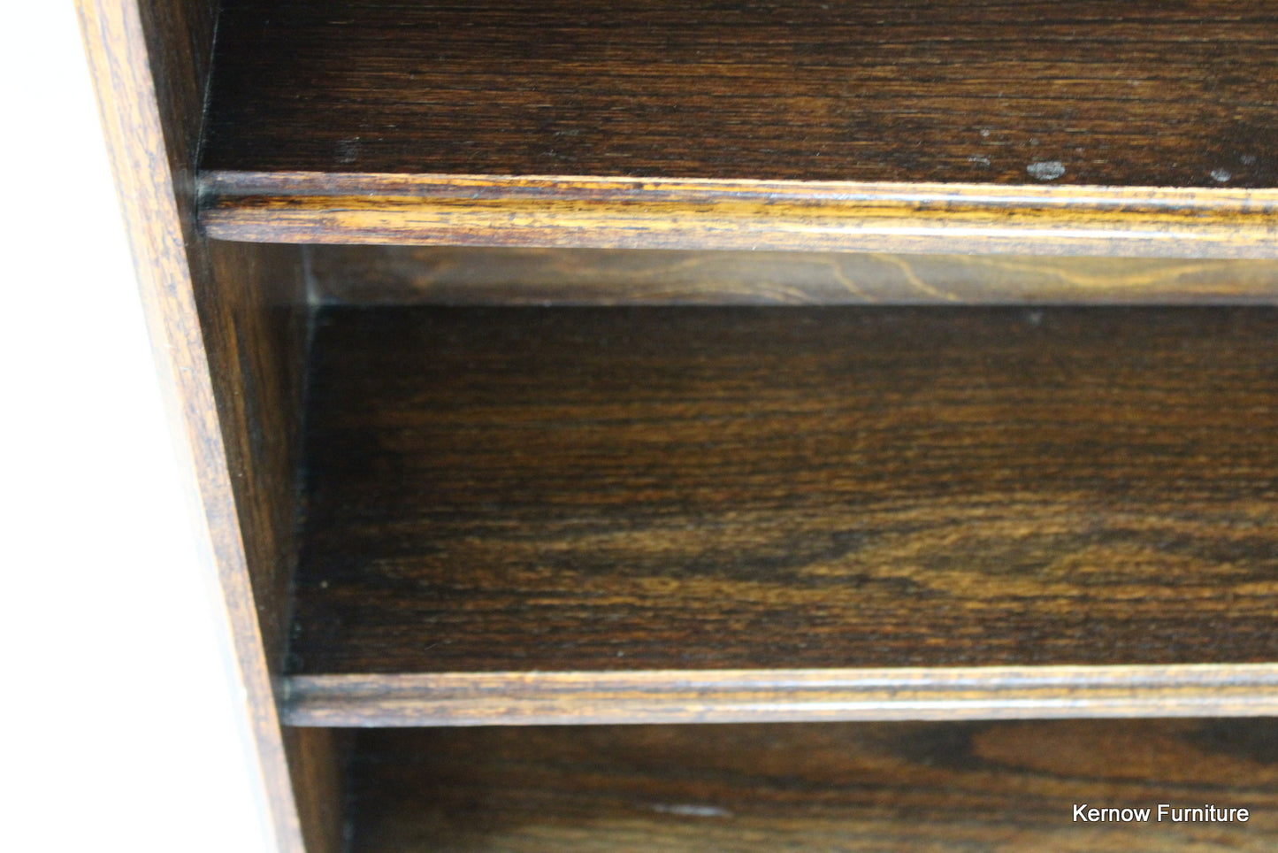 Freestanding Oak Bookcase - Kernow Furniture