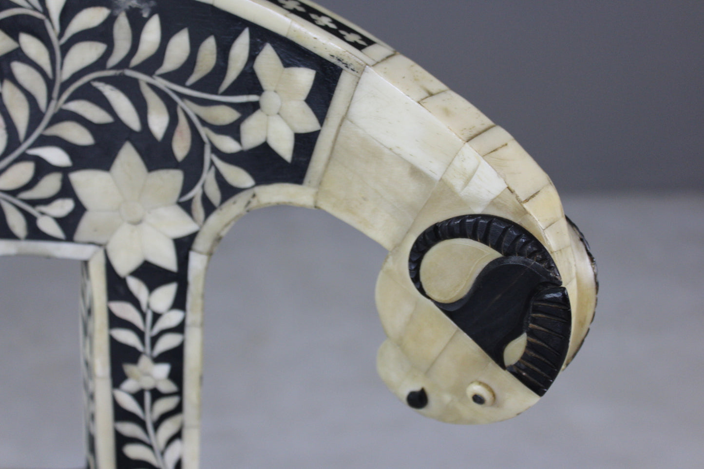 Anglo Indian Inlaid Bone Chair - Kernow Furniture