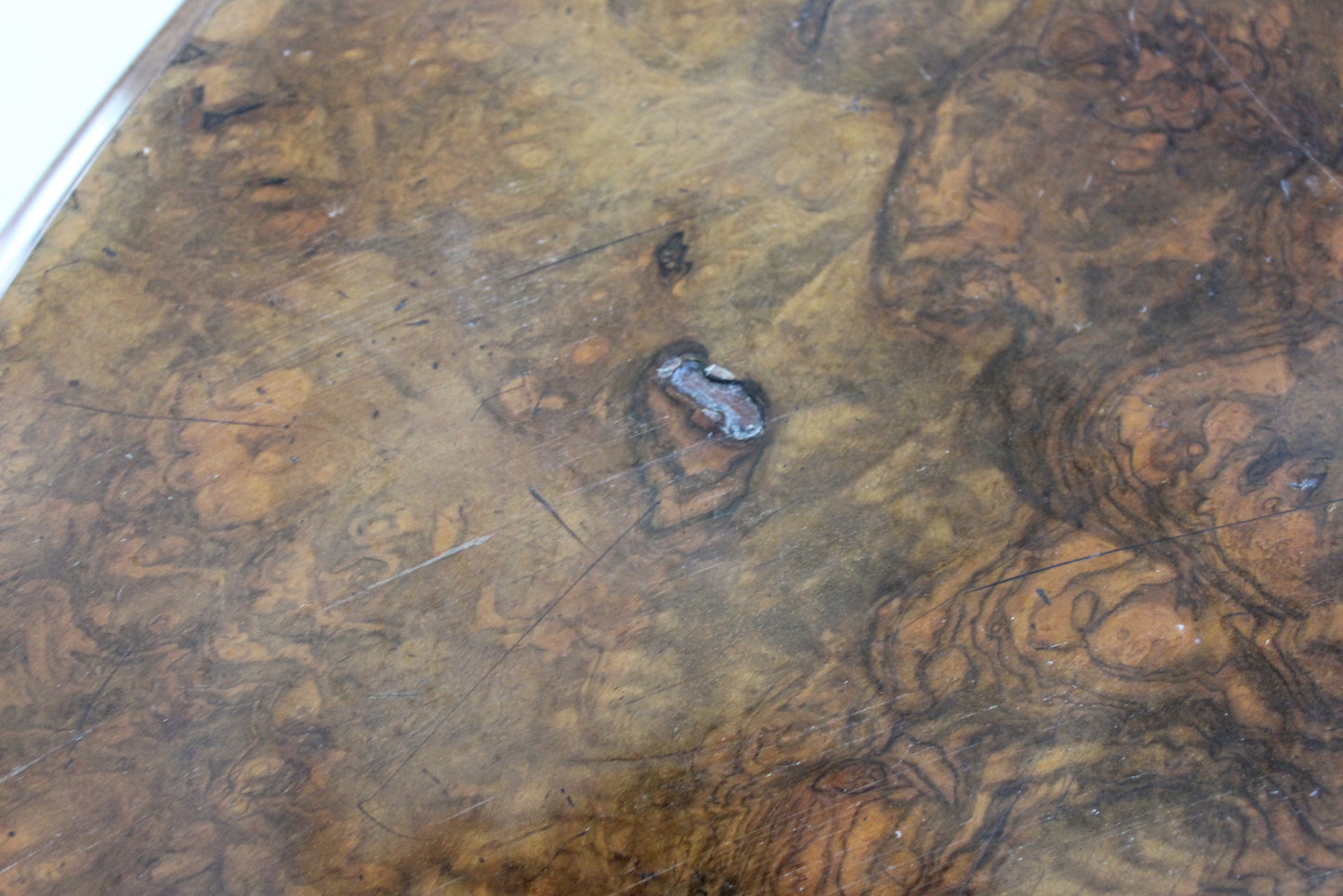 Antique Walnut Games Table - Kernow Furniture
