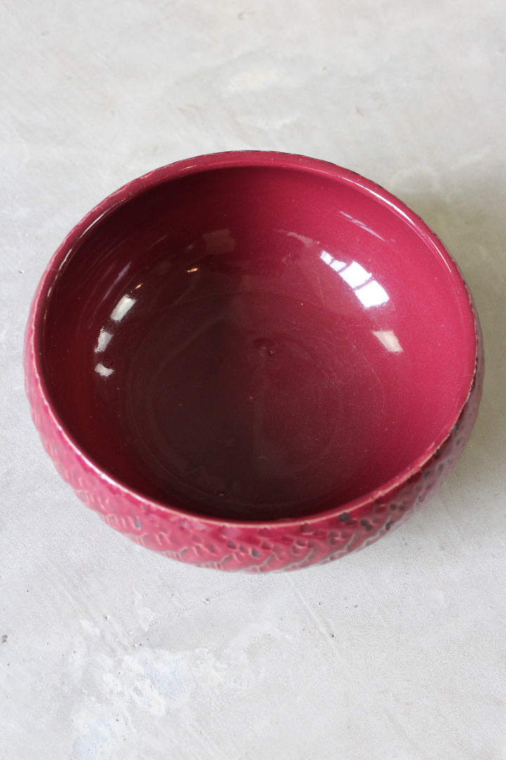 Glazed Stoneware Bowl - Kernow Furniture