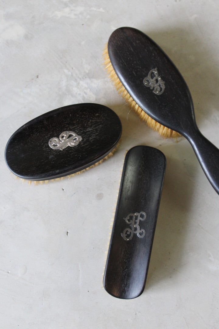 3 Victorian Brushes - Kernow Furniture