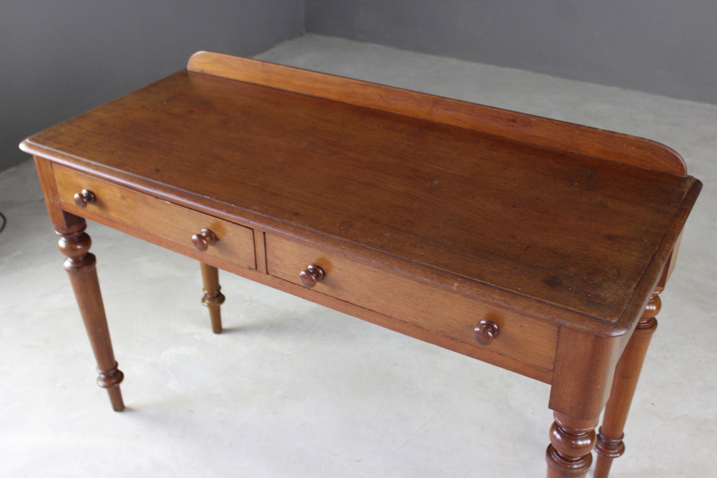 Antique Mahogany Writing Table - Kernow Furniture