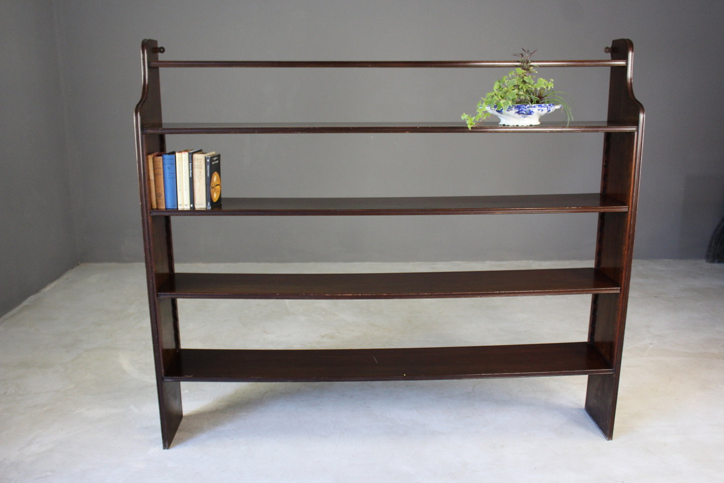 Large Open Bookcase - Kernow Furniture