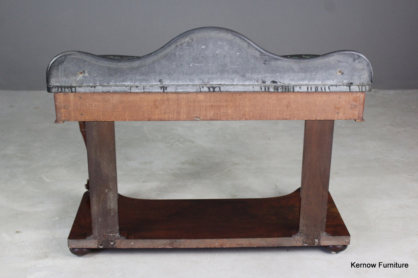 Antique Mahogany & Slate Washstand - Kernow Furniture