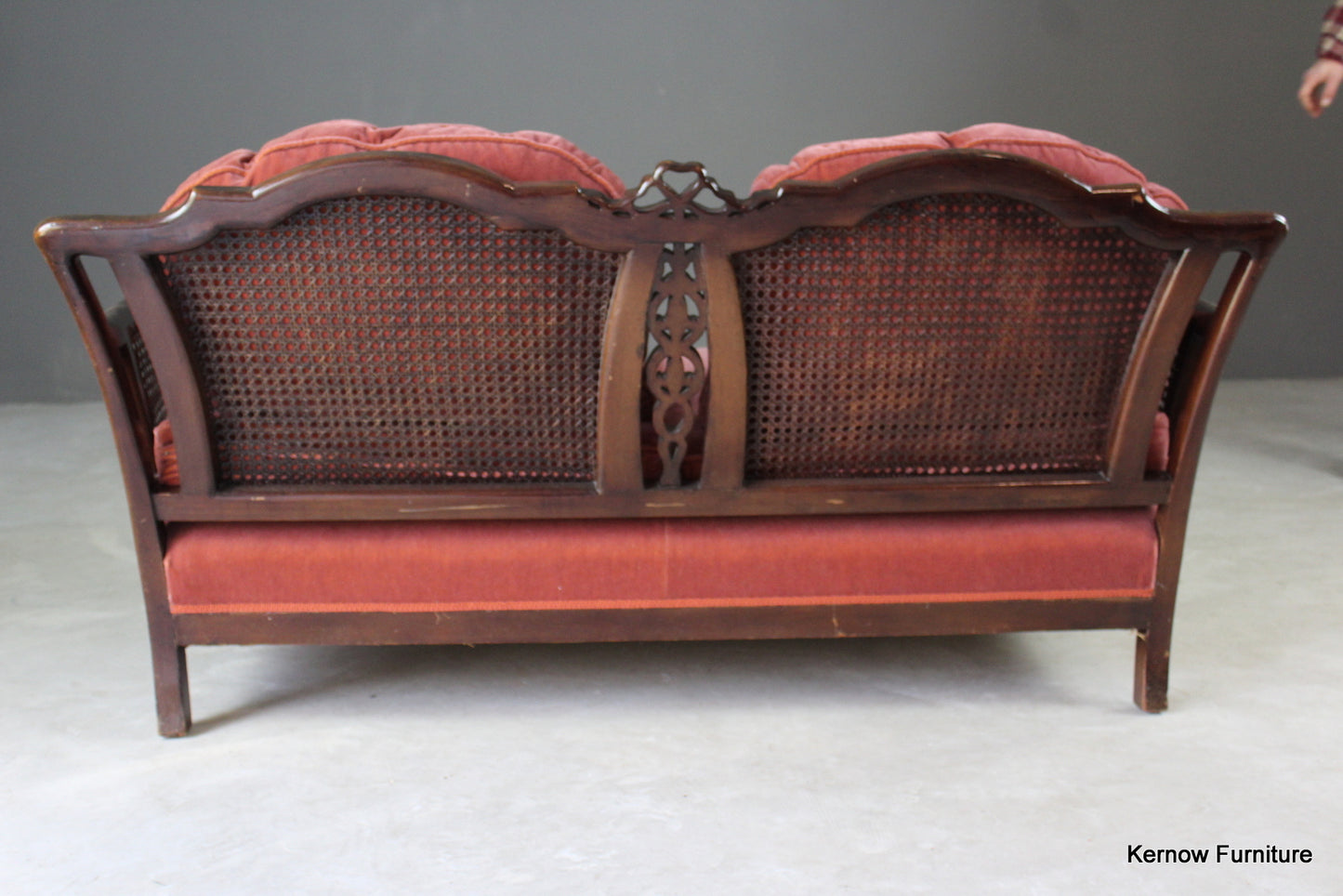 Antique Bergere Sofa - Kernow Furniture
