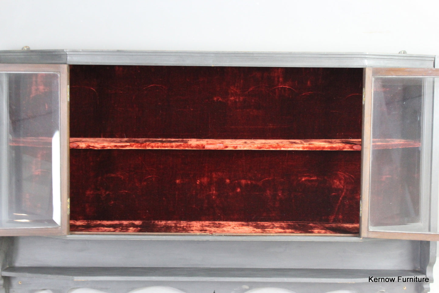 Victorian Painted Wall Mount Cabinet - Kernow Furniture