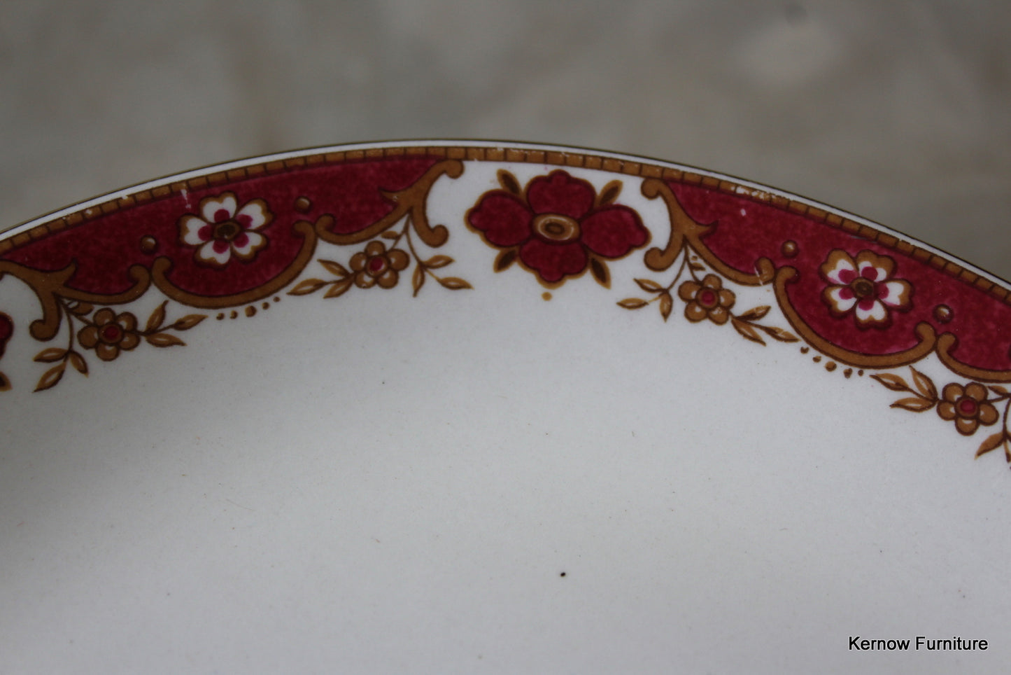 Maddock Royal Vitreous Oval Plates - Kernow Furniture