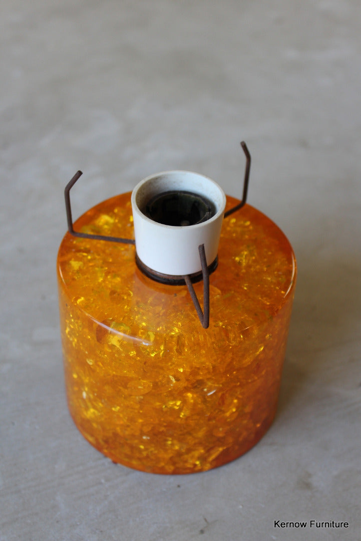 Orange Shattaline Lamp - Kernow Furniture