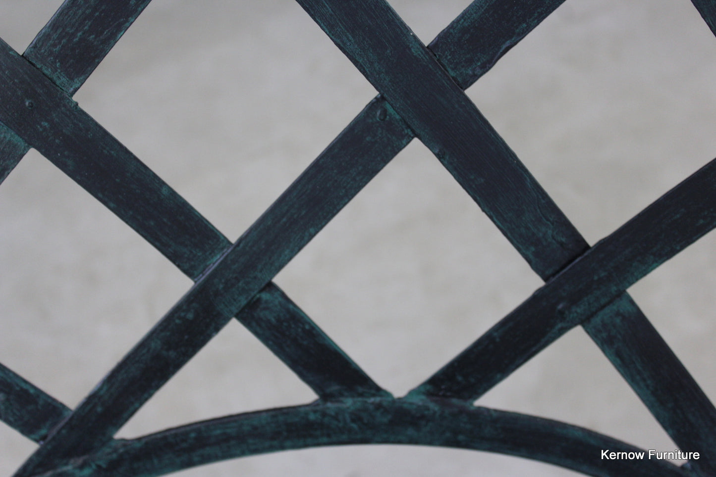 Pair Metal Garden Chairs - Kernow Furniture