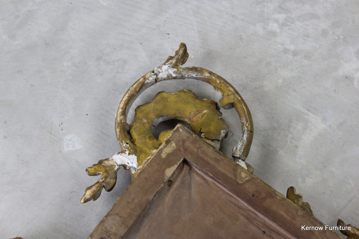 Ornate 19th Century Rococo Wall Mirror - Kernow Furniture