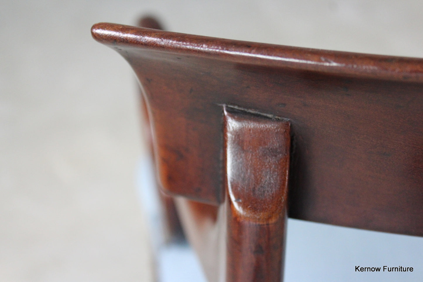 Antique William IV Mahogany Carver Chair - Kernow Furniture
