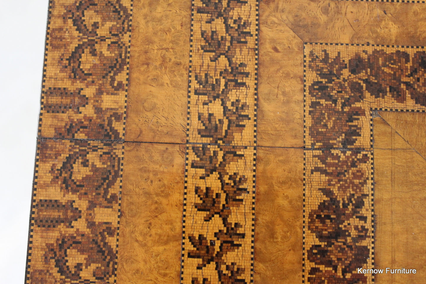 Victorian Tunbridge Ware Occasional Table - Kernow Furniture