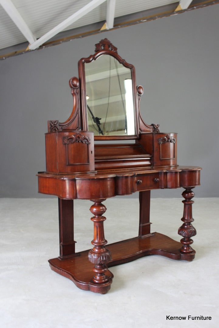 Victorian Mahogany Duchess Dressing Table - Kernow Furniture