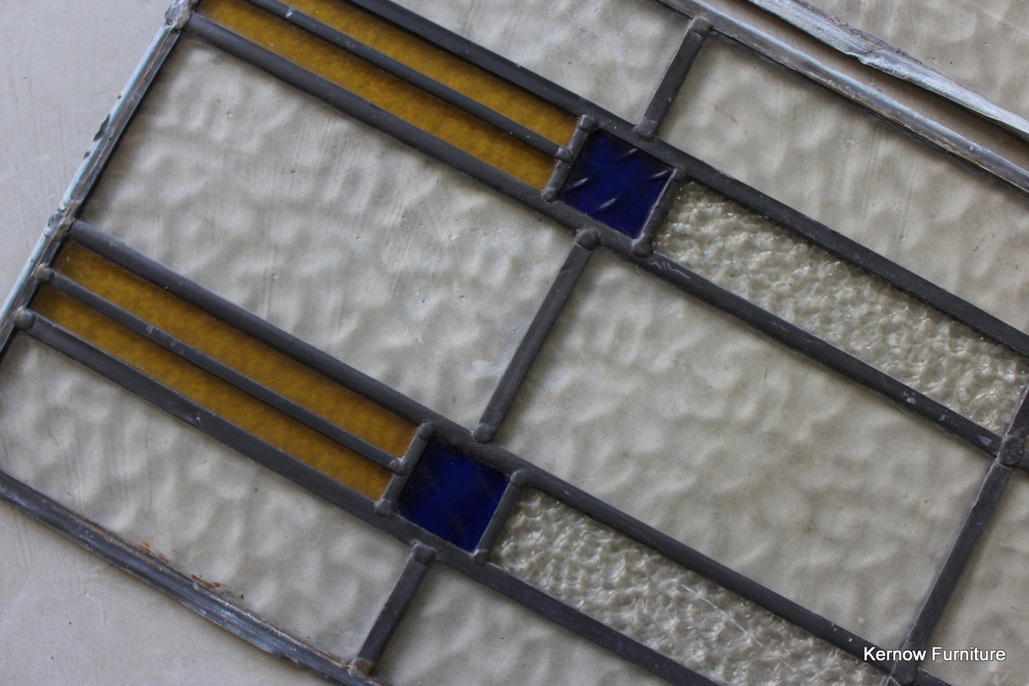 Pair Stained Glass Panels - Kernow Furniture