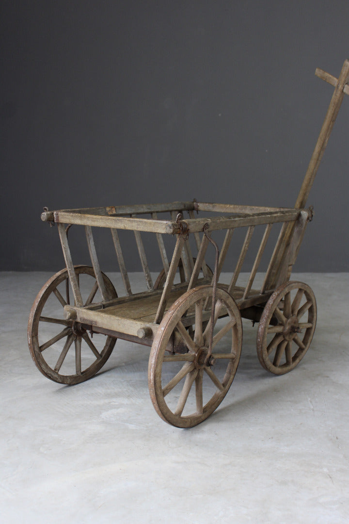 Antique Beech & Pine Dog Cart - Kernow Furniture