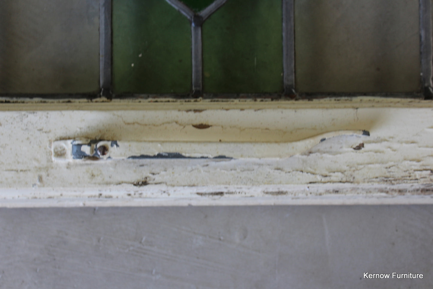 1930s Small Stained Glass Window - Kernow Furniture