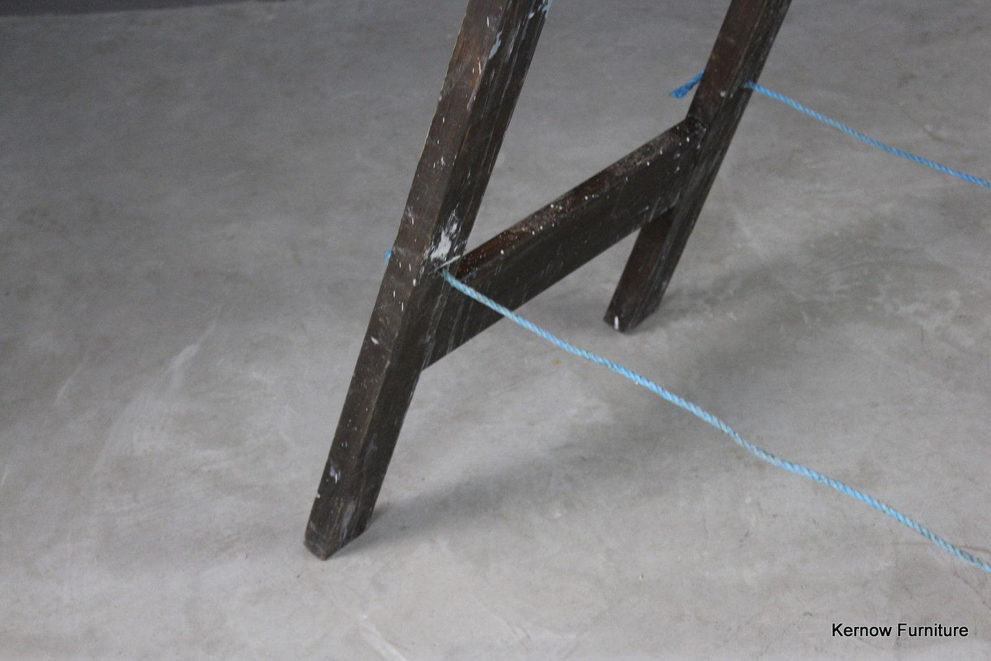 Large Salvaged Wooden Ladder