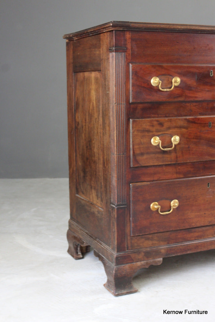 Georgian Mahogany Mule Chest - Kernow Furniture