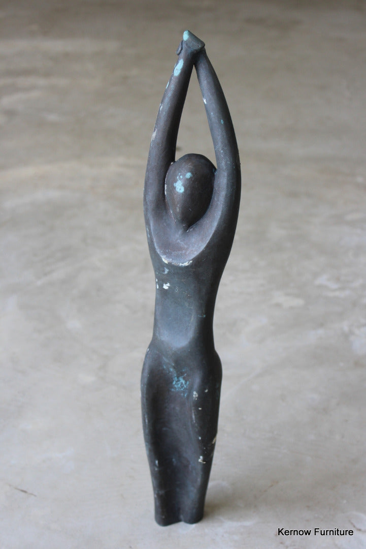 Contemporary Bronze Female Form Sculpture - Kernow Furniture