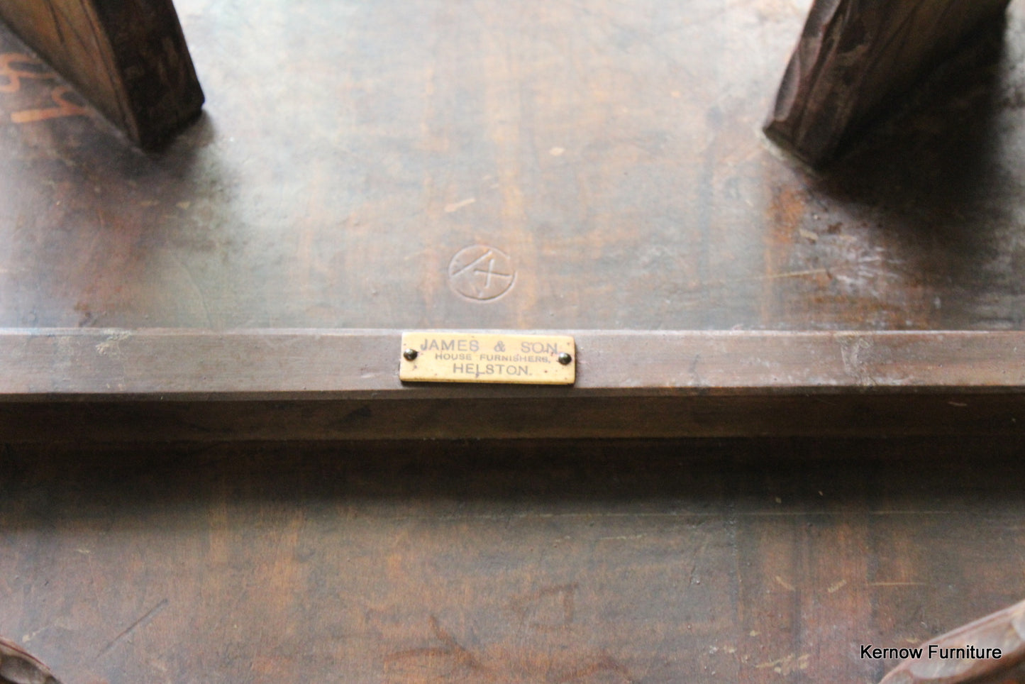 Oriental Style Two Tier Table - Kernow Furniture