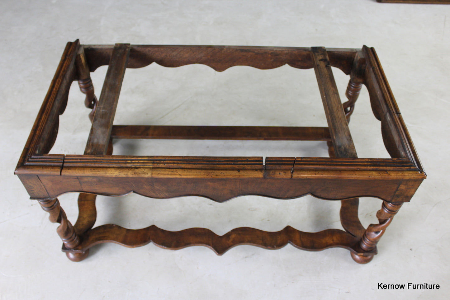 18th Century Walnut Chest on Stand - Kernow Furniture