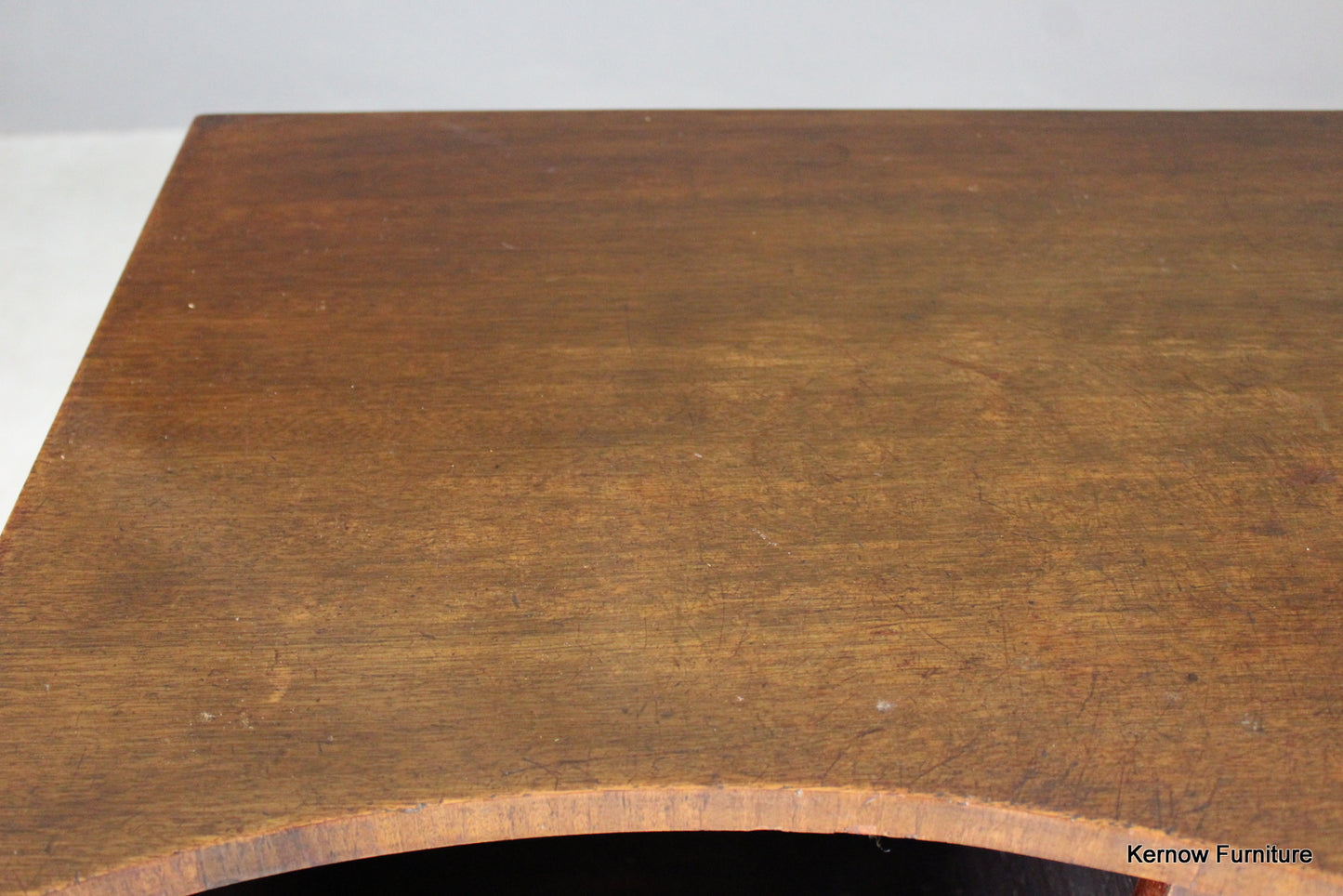 Serpentine Mahogany Sideboard - Kernow Furniture