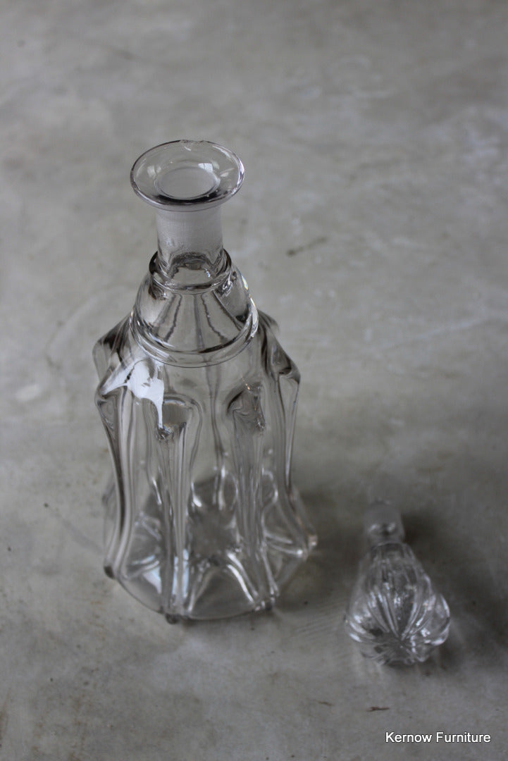 Victorian Glass Decanter - Kernow Furniture