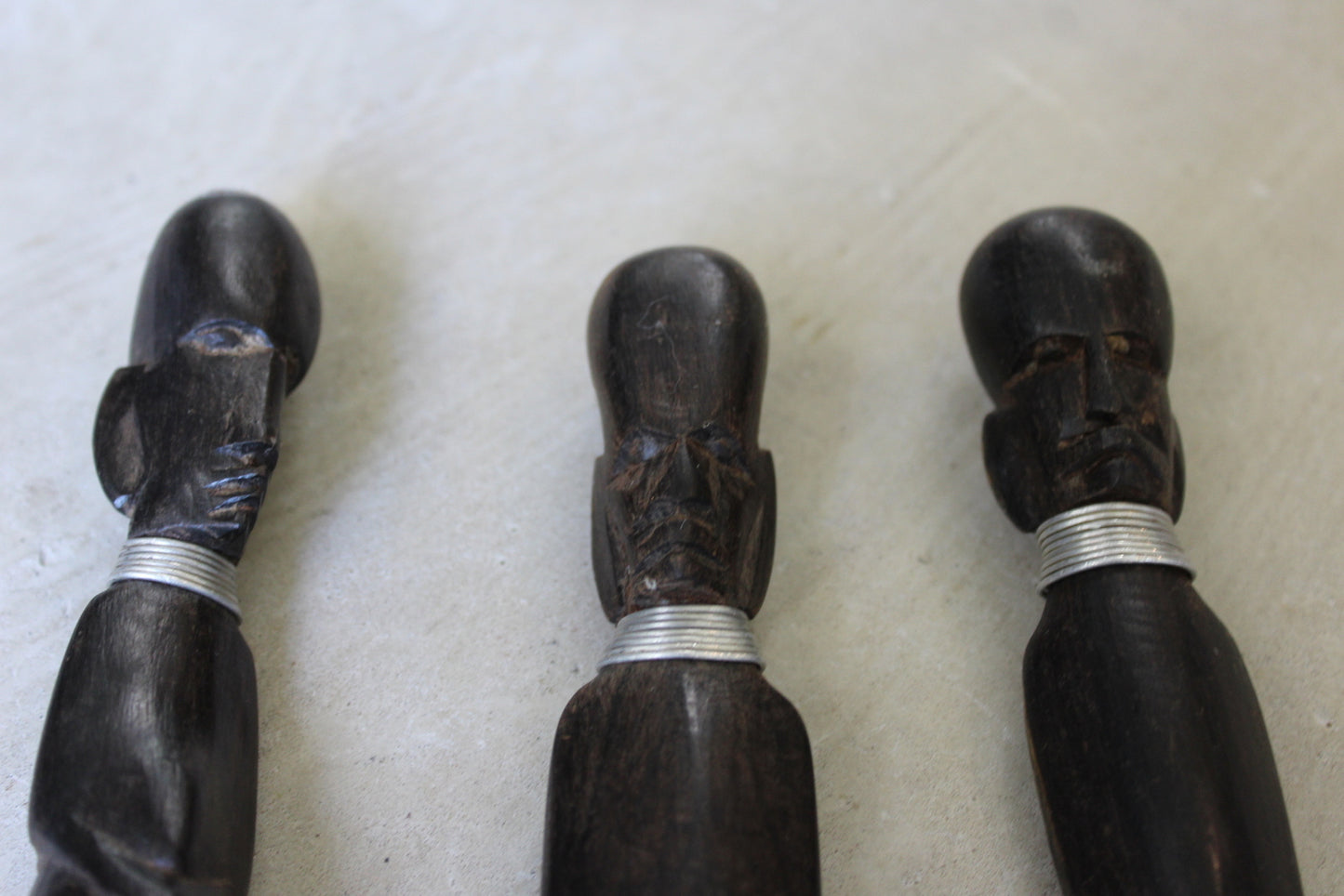 Retro Wooden Salad Servers - Kernow Furniture