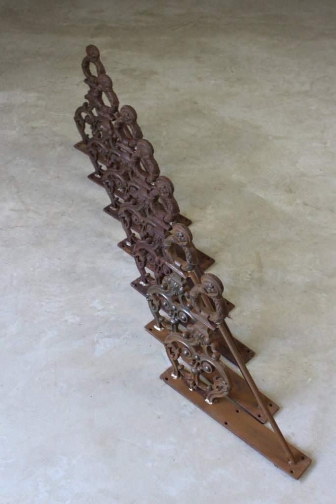 Ornate Cast Iron Wall Brackets - Kernow Furniture
