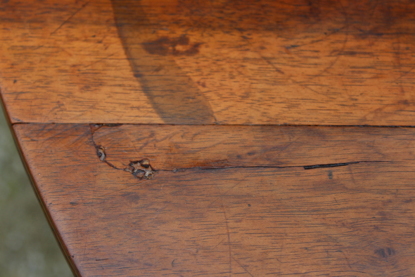 Antique French Fold Over Table - Kernow Furniture