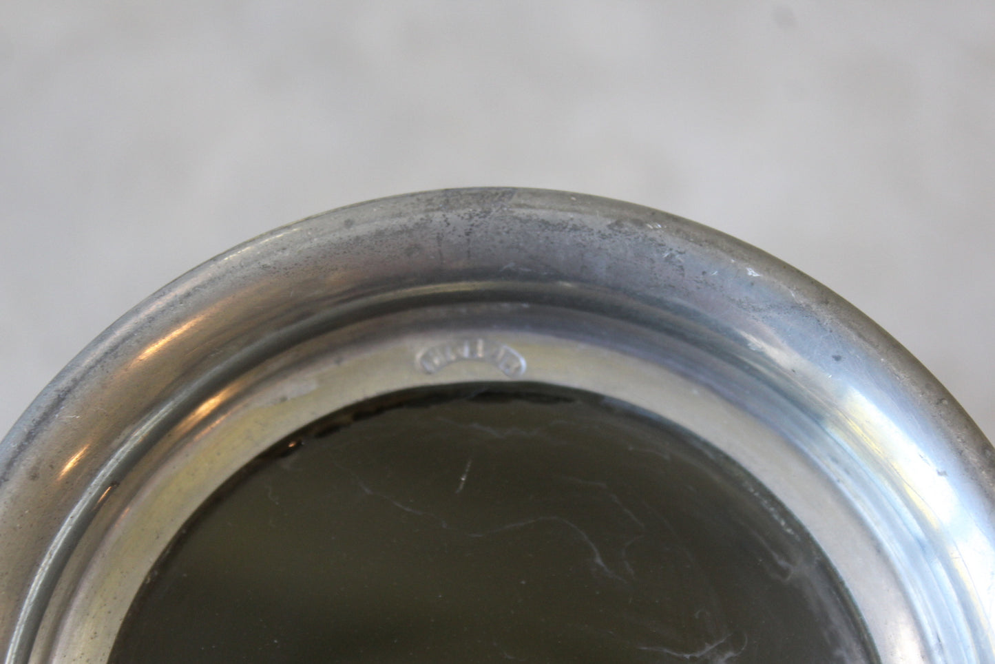 Manor Glass Bottom Pewter Tankard - Kernow Furniture