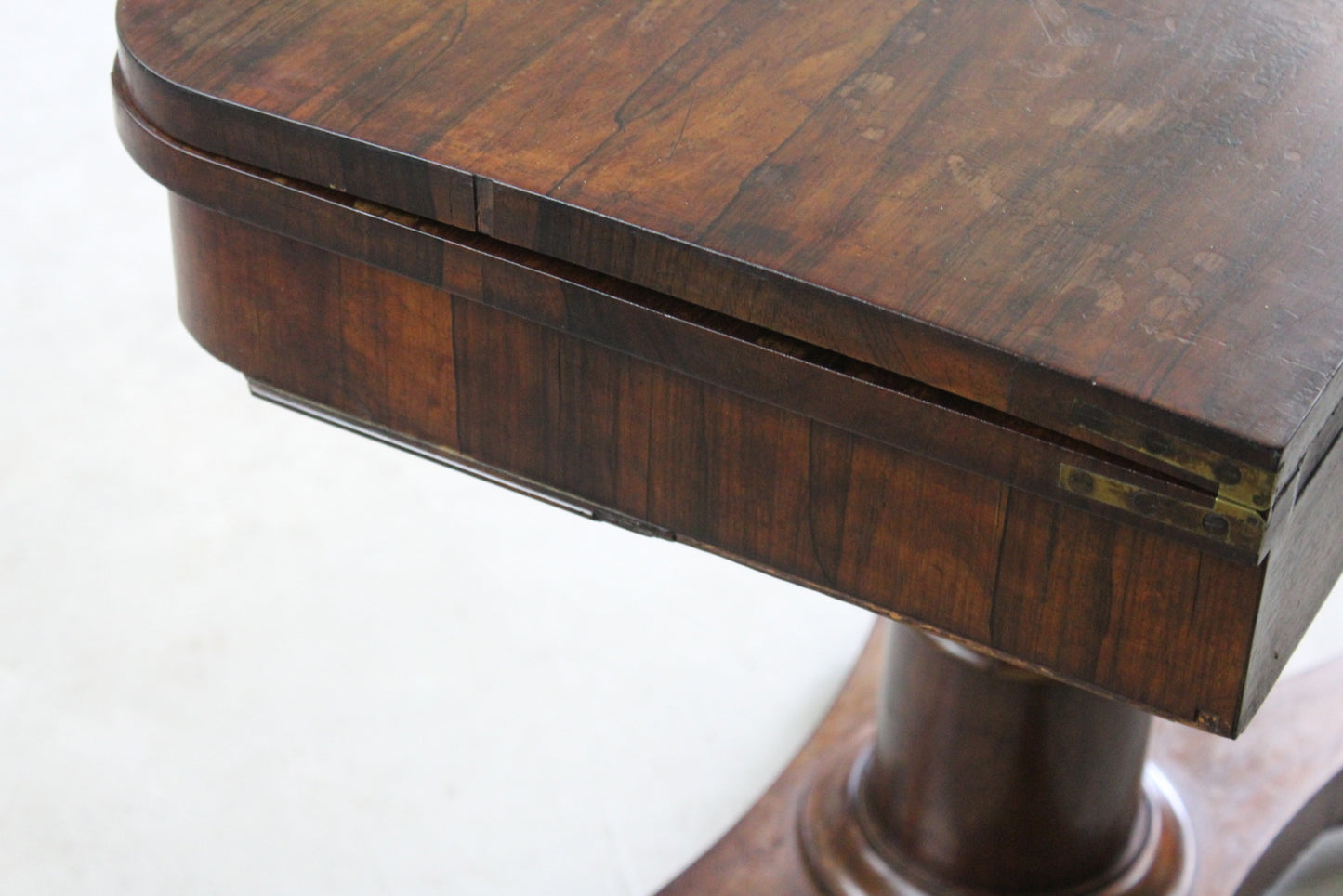 William IV Rosewood Card Table - Kernow Furniture