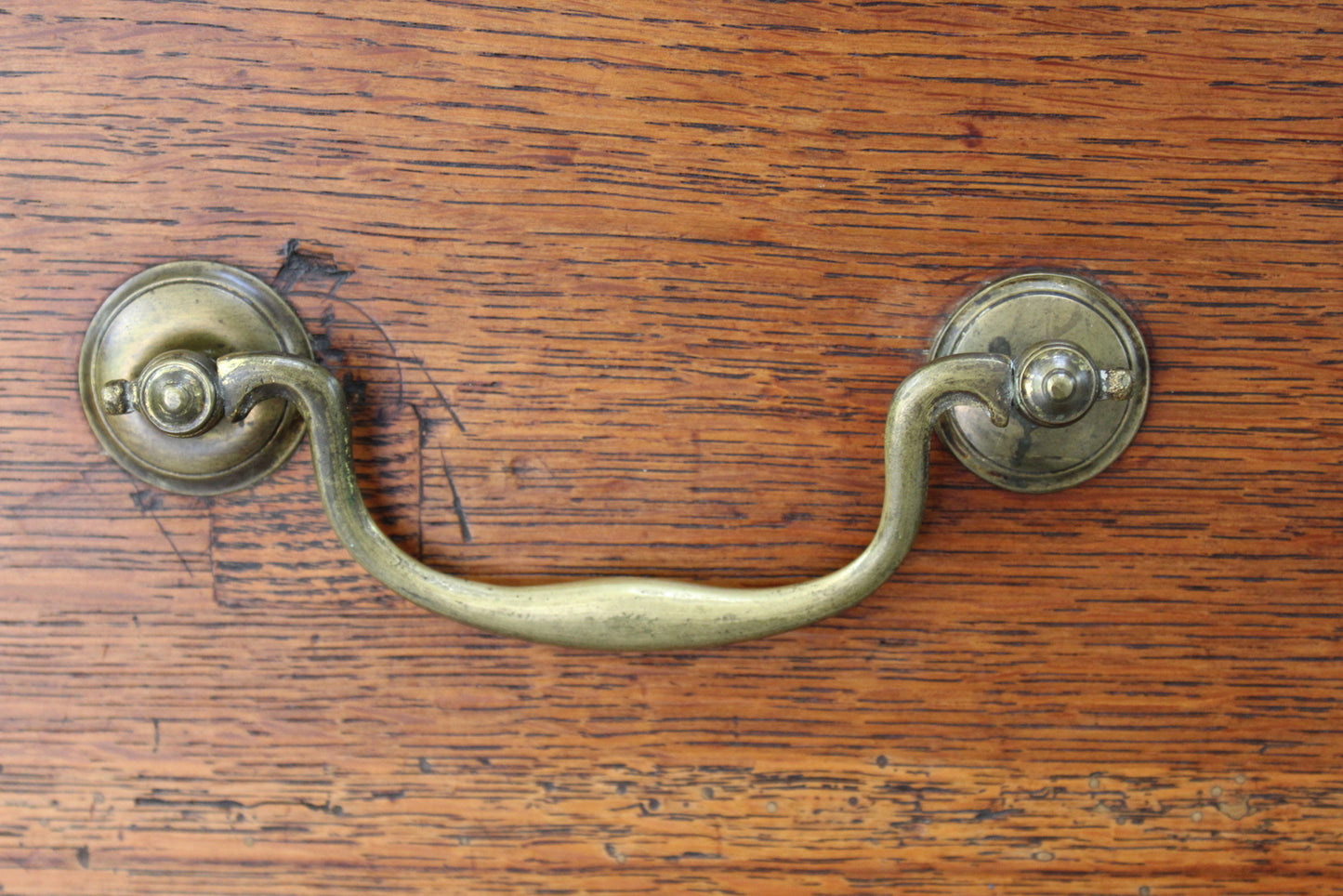 Antique Oak Chest of Drawers - Kernow Furniture